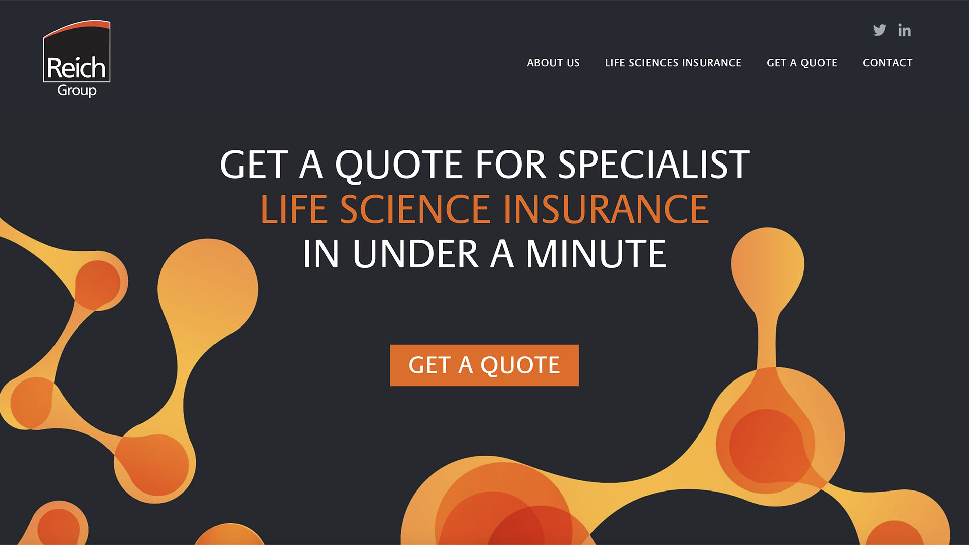 Reich Insurance launches innovative online Life Sciences