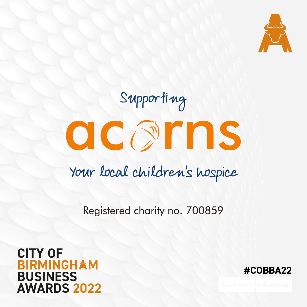 Downtown in Business choose Acorns as the #COBBA22 charity