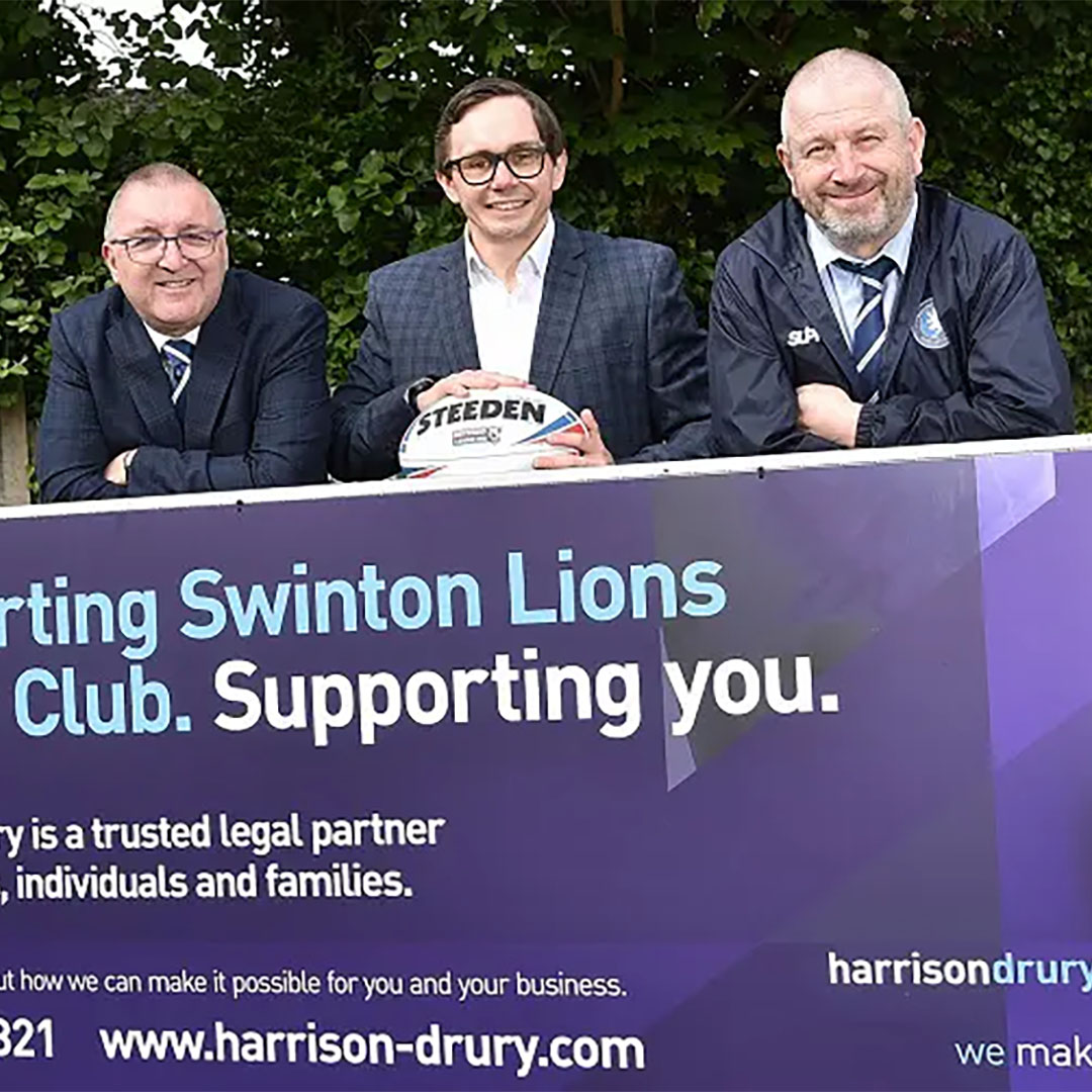 Harrison Drury strikes partnership deal with Swinton Lions RLFC