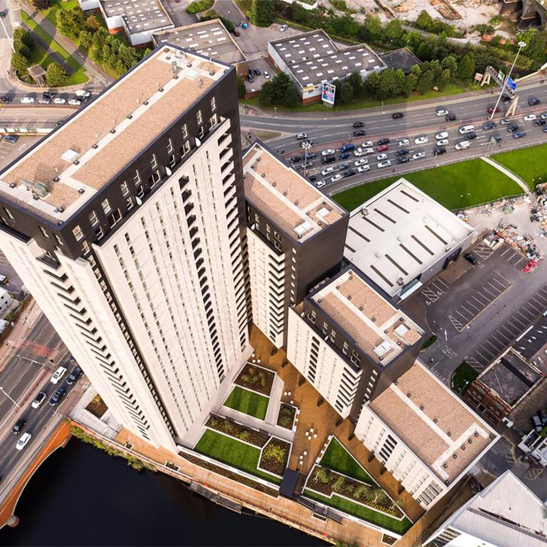 26-Storey Tower Block Abseil For We Love MCR Charity