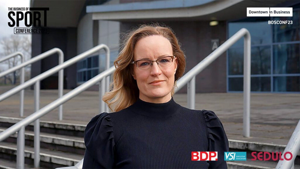 Photograph of Yvonne Harrison, CEO of Women in Football.