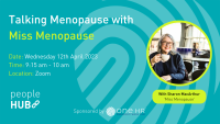 PeopleHUB Menopause webinar information